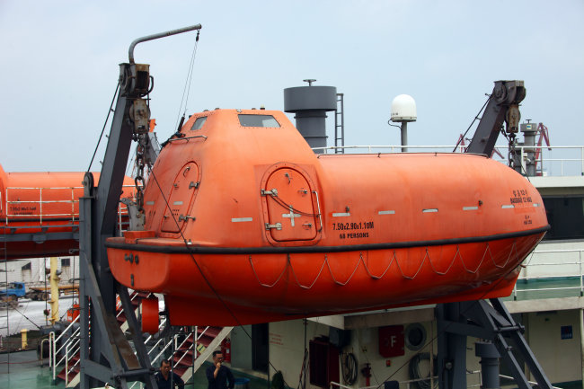 LFFEBOAT AND DAVITS